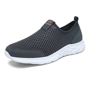 Breathable Mesh Casual Men Shoes Summer Sneakers Outdoor Walking Shoes Lightweight Slip-on Sandals Zapatos De Hombre