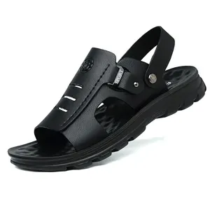 Men's Beach Shoes, Summer Dual Purpose Sandals, Wear-resistant, Anti Slip, Breathable Men's Sandals