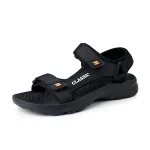 Summer New Men's Sweatproof, Breathable, Casual Outwear Velcro Sports Sandals Soft Sole, Durable Beach Shoes Tide