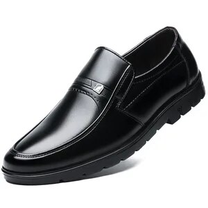 Summer comfortable Slip-On Genuine leather Loafers For Men Shoes Moccasins office Business Dress formal Male shoes wer456