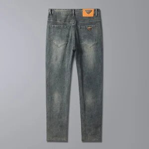 Fashion Denim Jeans Men's Spring Small Feet Slim Stretch Autumn Casual Black Cowboy Teenagers Jeans for Men Streetwear Pants - Image 4